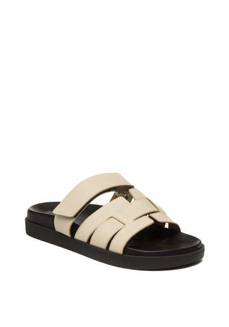 Sandalo assia pelle avorio VINCENT VEGA | FB ASSIAVIT-AVORIO